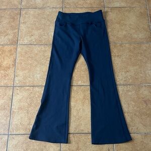 Navy Flared Leggings xL